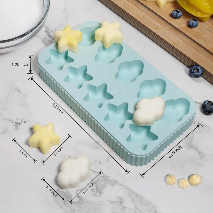 Star + Cloud Treat Mold  |  Pawesomeday.no