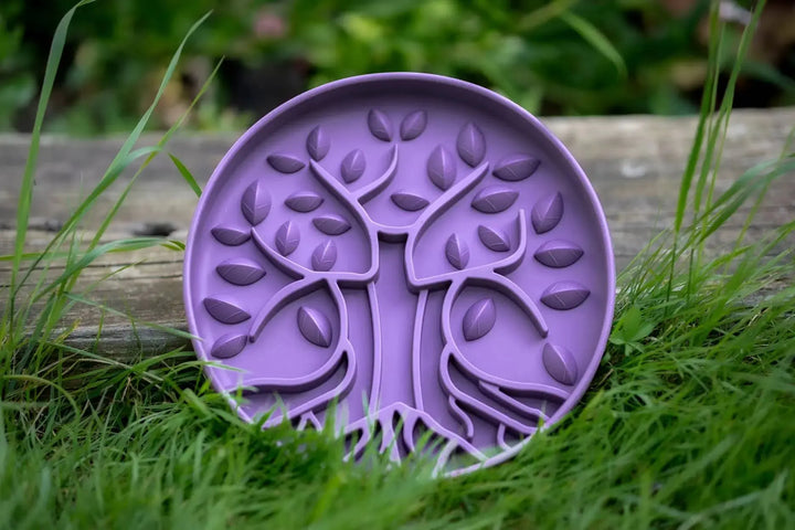PRE-ORDER Bodhi &amp; The Birchtree Slow Feeder Bowl | Damson  |  Pawesomeday.no