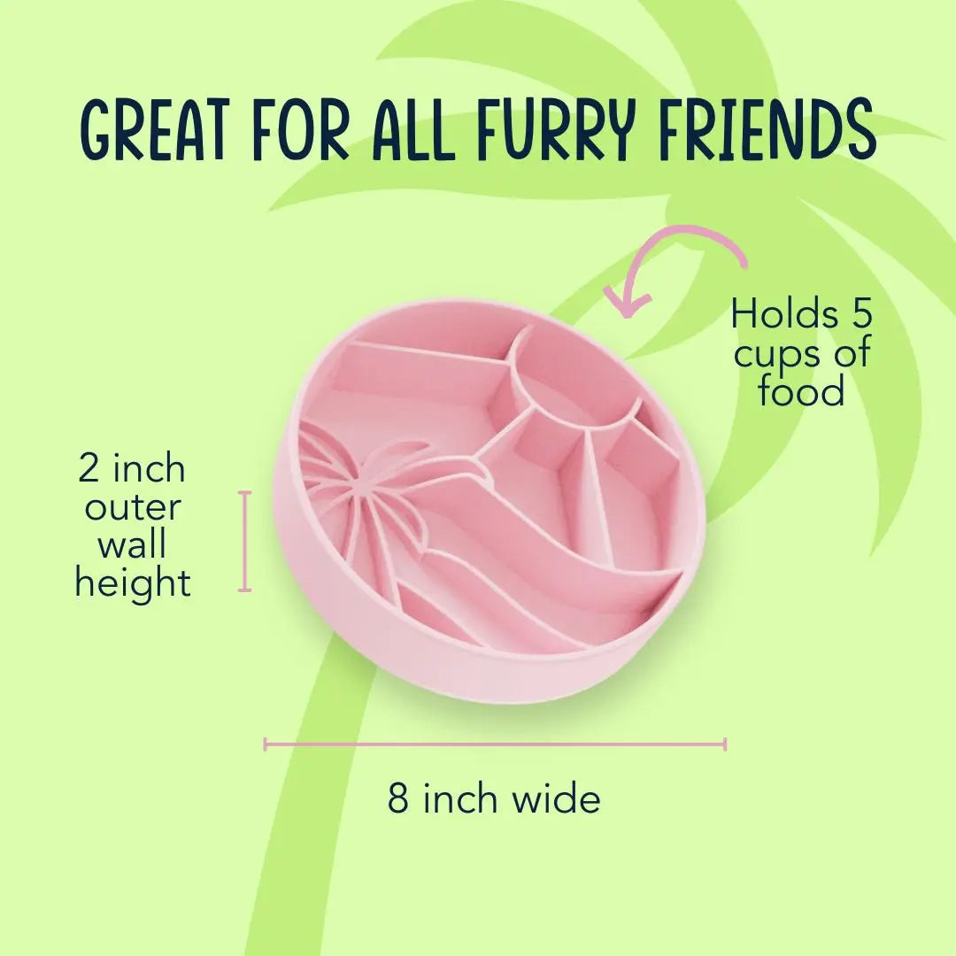 Loco Coco Interactive Slow Feeder Bowl  |  Pawesomeday.no