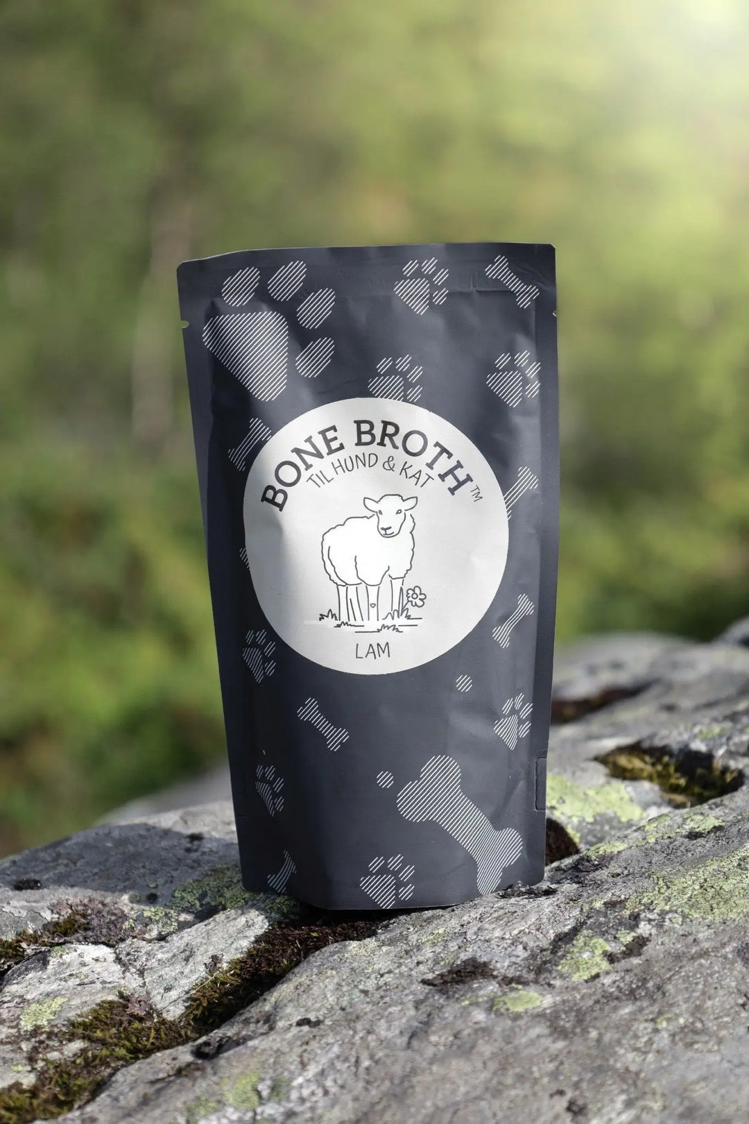 Hokuō™ - Bone broth - Smak av lam - 230ml og 100ml  |  Pawesomeday.no