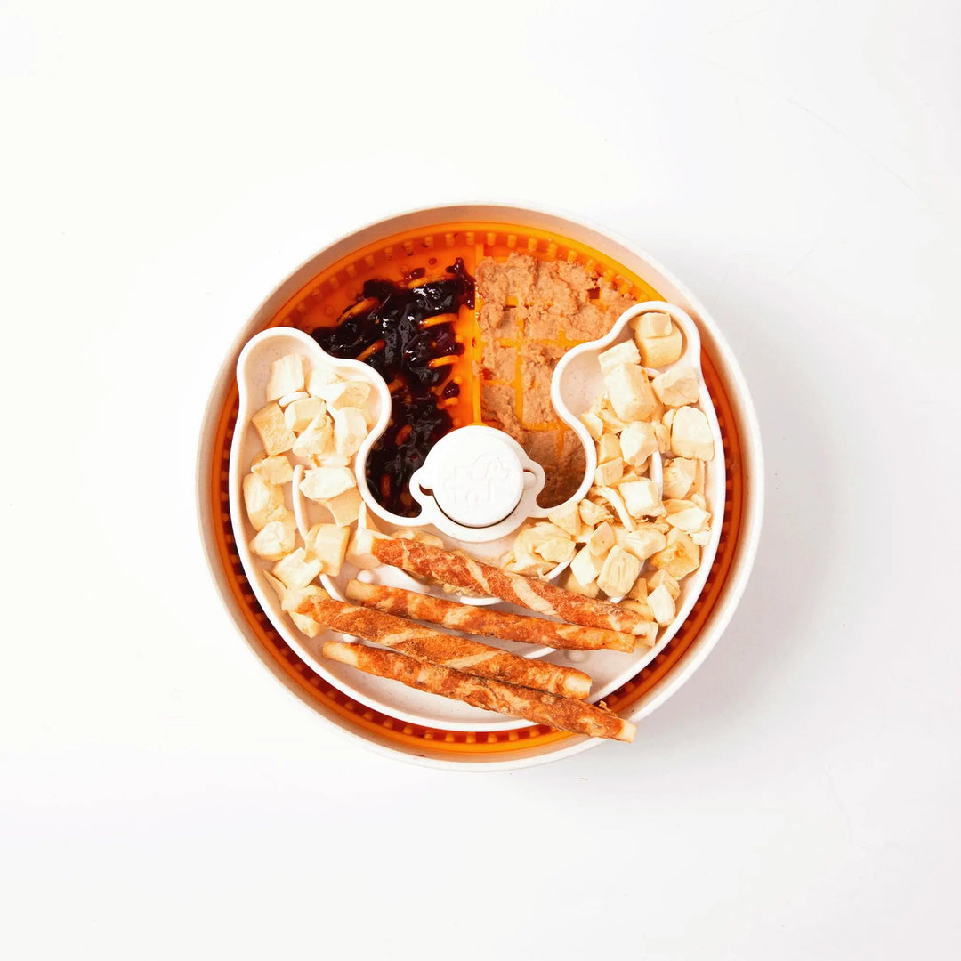 Puzzle Lick Bowl Lite / Dog Bowl for Licking Training for S/  |  Pawesomeday