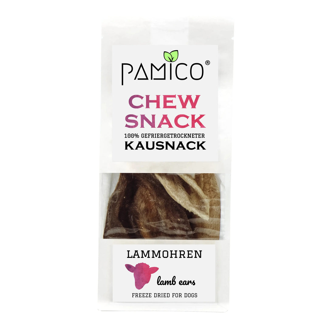 Frysetørket lammeøre – Naturlig tygg til hund  |  Pawesomeday.no