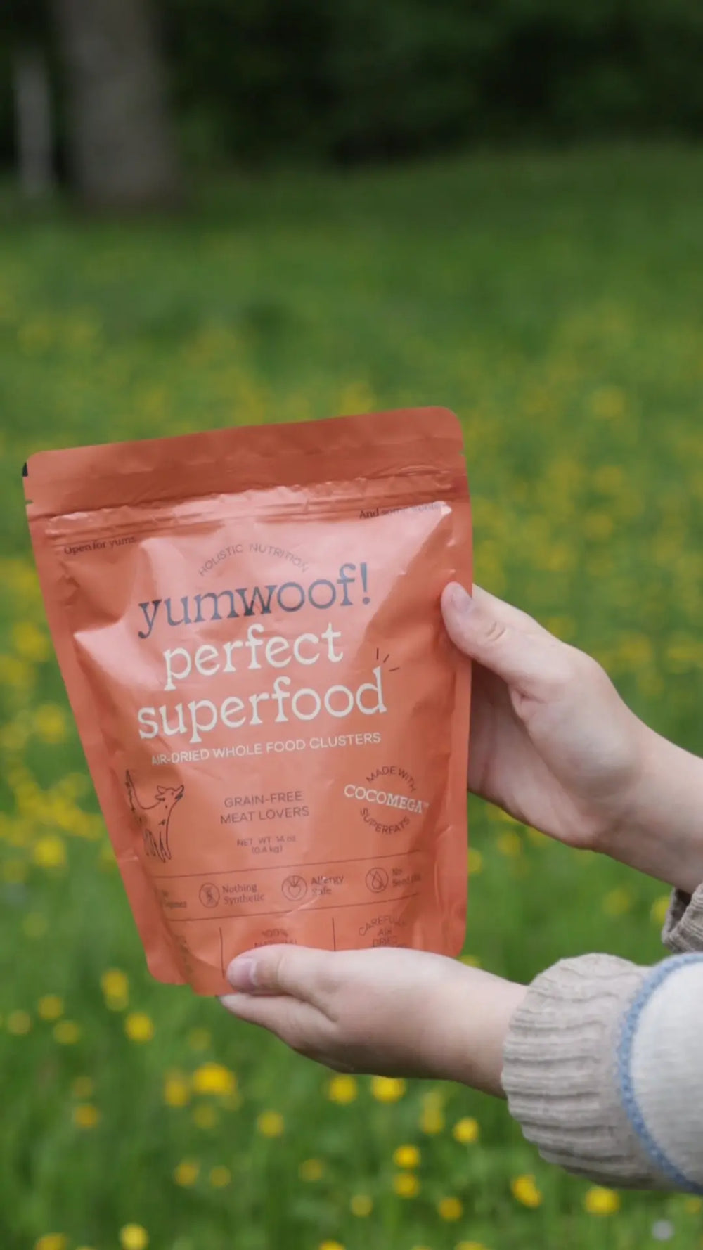Yumwoof Perfect Superfood - Meat Lovers  |  Pawesomeday.no