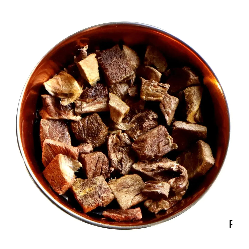 Frysetørket hestekjøtt | Hypoallergen BARF-komponent til hund og katt | Pamico  |  Pawesomeday.no