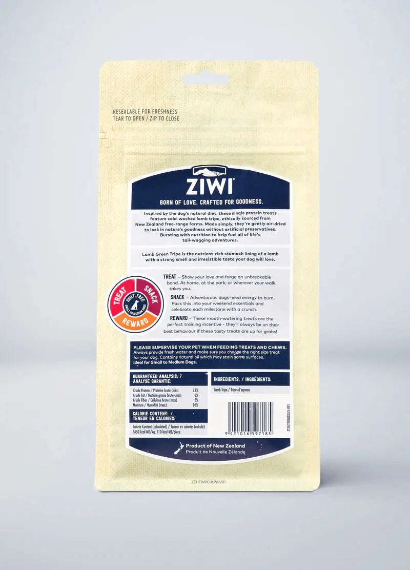 Ziwi Peak Lamb Green Tripe - 80g  |  Pawesomeday