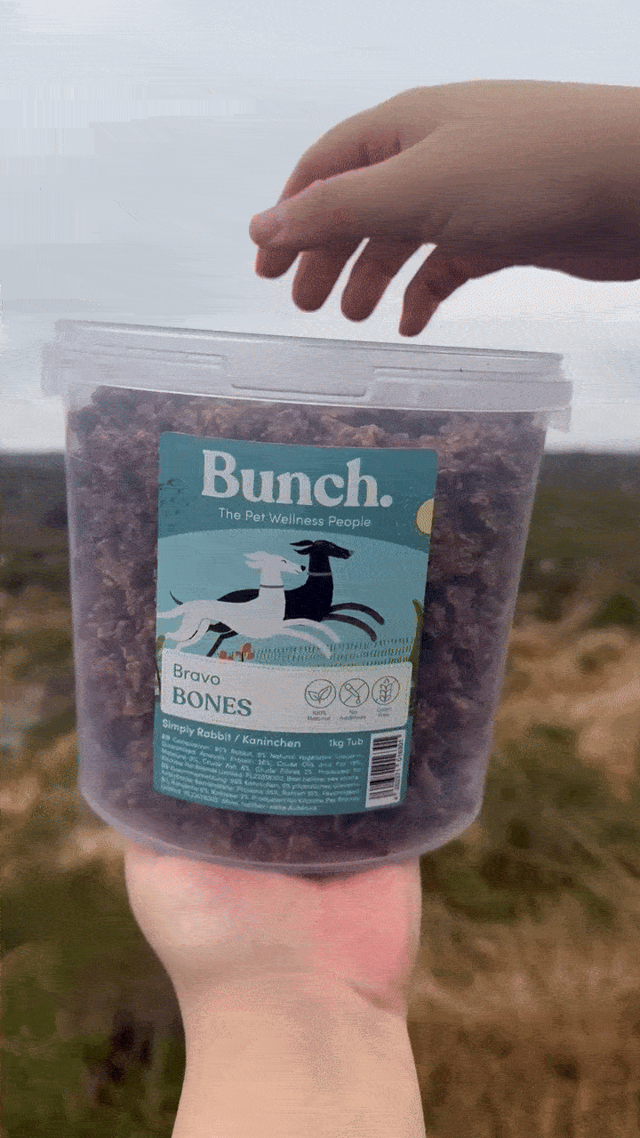 Treningsgodbiter av Kanin | Bunch | 1kg &amp; 100g  |  Pawesomeday.no