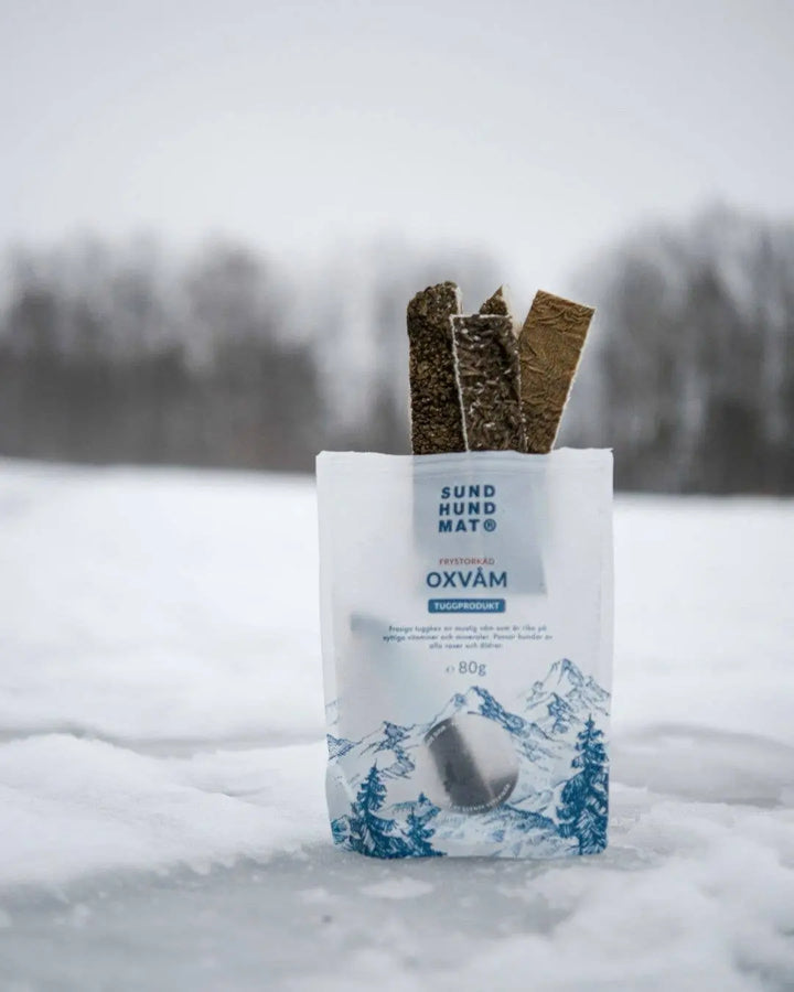 Freeze-dried Oxvam 80g  |  Pawesomeday.no