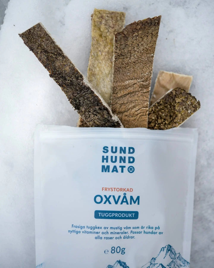 Freeze-dried Oxvam 80g  |  Pawesomeday.no