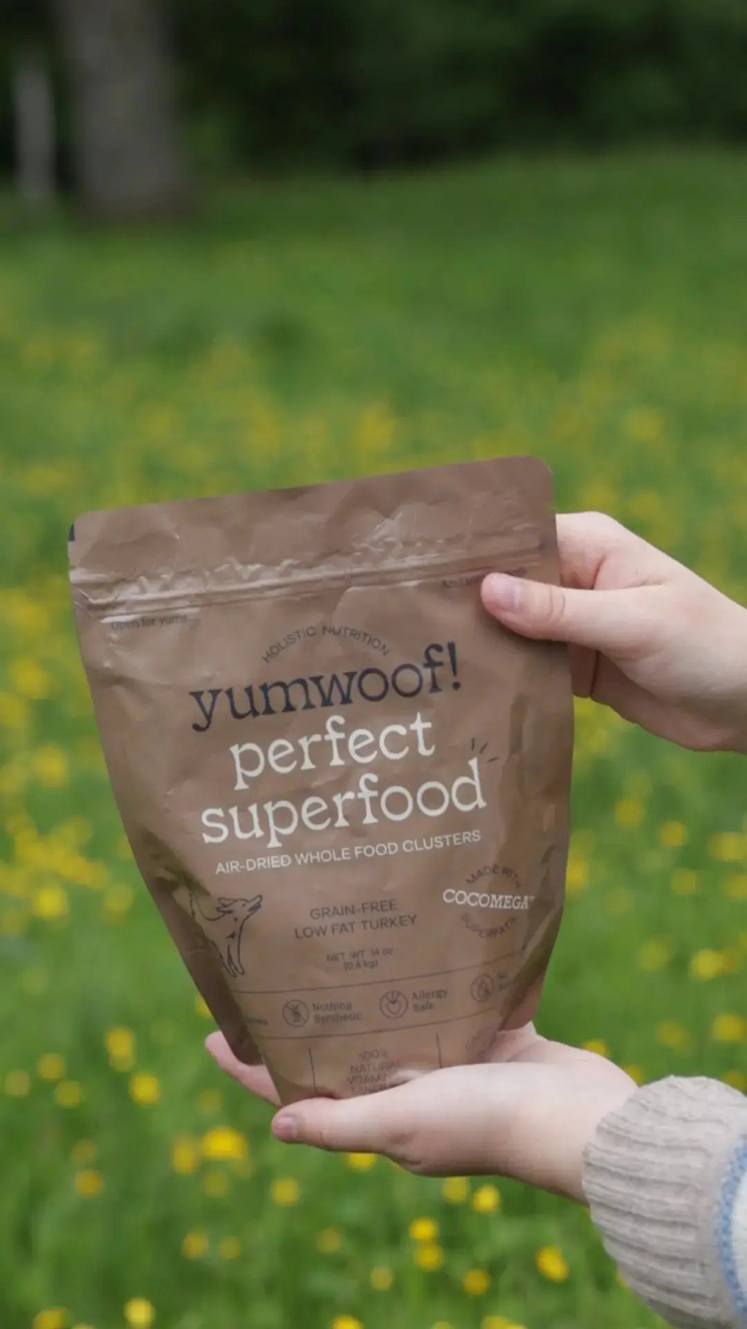 YumWoof Perfect Superfood Low Fat Turkey 400g pose, utløp 26. september 2026 | Pawesomeday.no